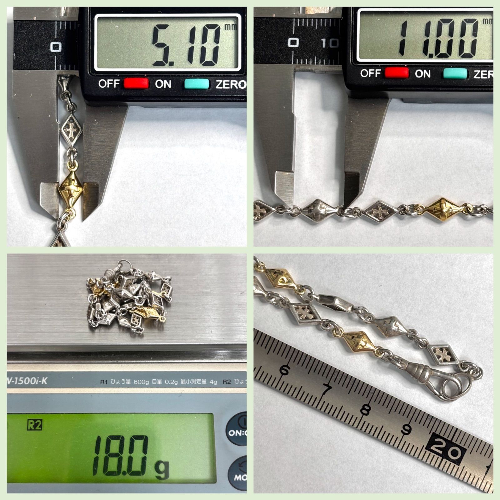 美品⭐️Loree Rodkin ローリーロドキン】 3ミックスダイヤモンド