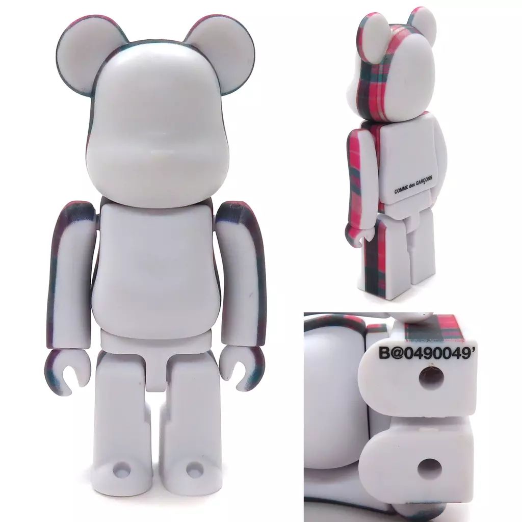  【中古】トレーディングフィギュア 【シークレット6】ARTIST裏(コム・デ・ギャルソン)/ピンクチェック 「BE＠RBRICK-ベアブリック- シリーズ49」 その他