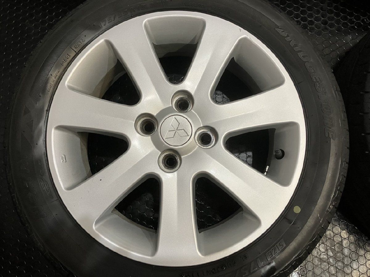 BS NEXTRY 145/65R15 x2 175/55R15 x2】夏タイヤ【三菱 アイ 純正 