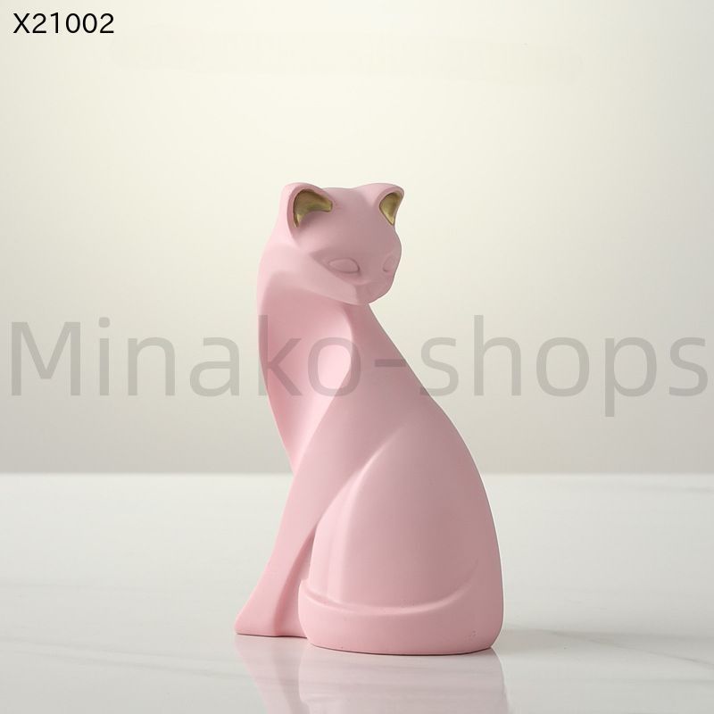 新しい未使用 置物 装飾品 フィギュア 猫 ねこ ネコ キャット