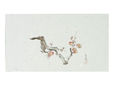 掛紙 のし紙 梅 No2 大 掛け紙 包装 ギフト プレゼント 贈り物 消耗品 おしゃれ かわいい 業務用