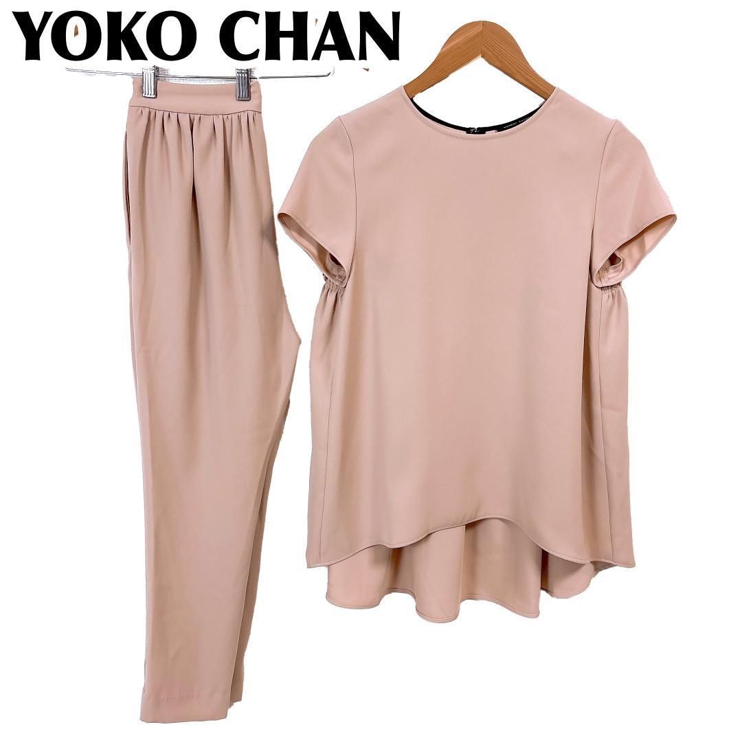 YOCO CHAN パンツセットアップ 半袖トップス 36 ピンク
