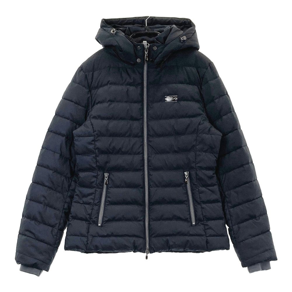 サイズ 38 LANVIN SPORT ランバン スポール 2WAY 中綿 ジップジャケット ブラック系 240101462325 ゴルフウェア レディース ストスト