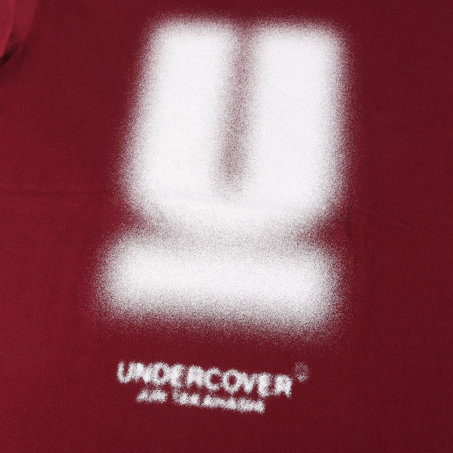 UNDERCOVER アンダーカバー Tシャツ サイズ:3 / 24SS ぼかしU ロゴ クルーネック Tシャツ / ボルドー / トップス カットソー 半袖【メンズ】【中古】【美品】【K4519】 美品】UNDERCOVER アンダーカバー Tシャツ サイズ:3 / 24SS ぼかしU