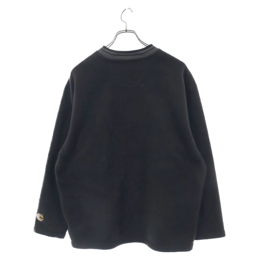 CALEE (キャリー) Drop shoulder fleece L/S cutsew 22AW089 フリースクルーネックトレーナー