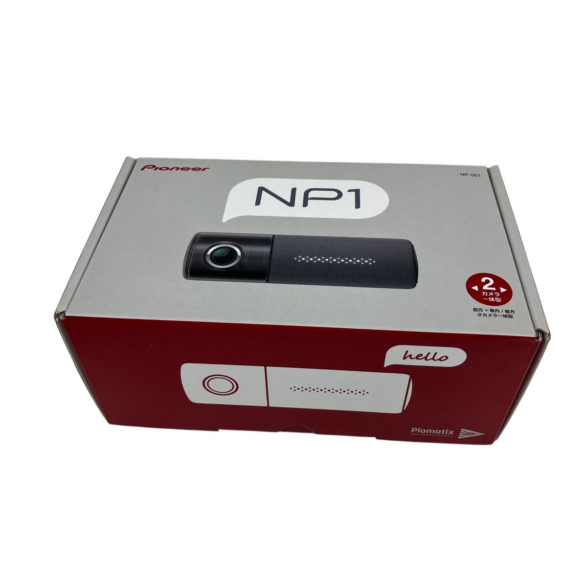 Pioneer NP1 NP-001 ドライブレコーダー スマート音声ナビ wi-fi microSD 2カメラ パイオニア O10001767