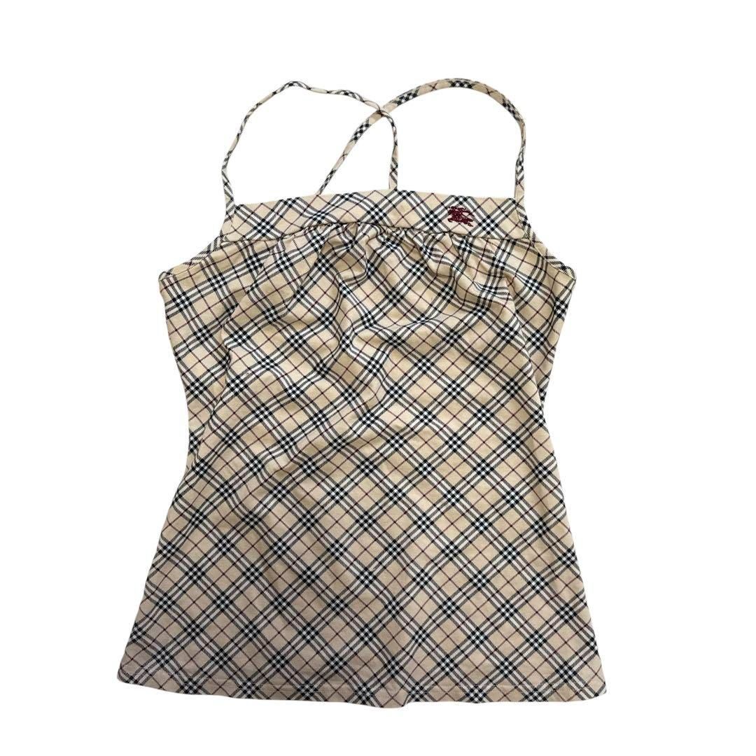BURBERRY BLUE LABEL ノバチェック キャミソール 38 M BURBERRY BLUE