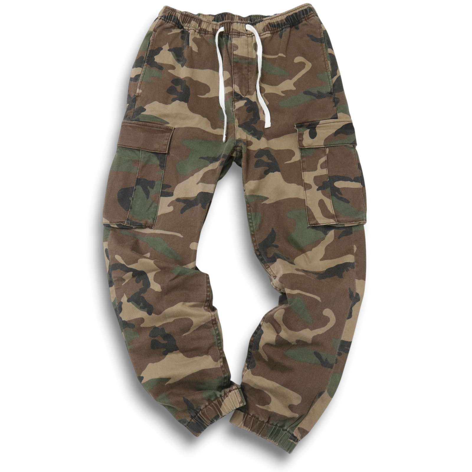 MONKEY TIME モンキータイム ユナイテッドアローズ 迷彩柄 カモフラ イージー カーゴ ジョガー パンツ Sz.M メンズ