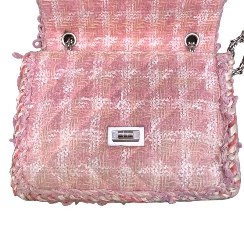 CHANEL シャネル 2.55 ツイード チェーンショルダーバッグ 天白】【還元セール】【CHANEL】シャネル 2.55 チェーン