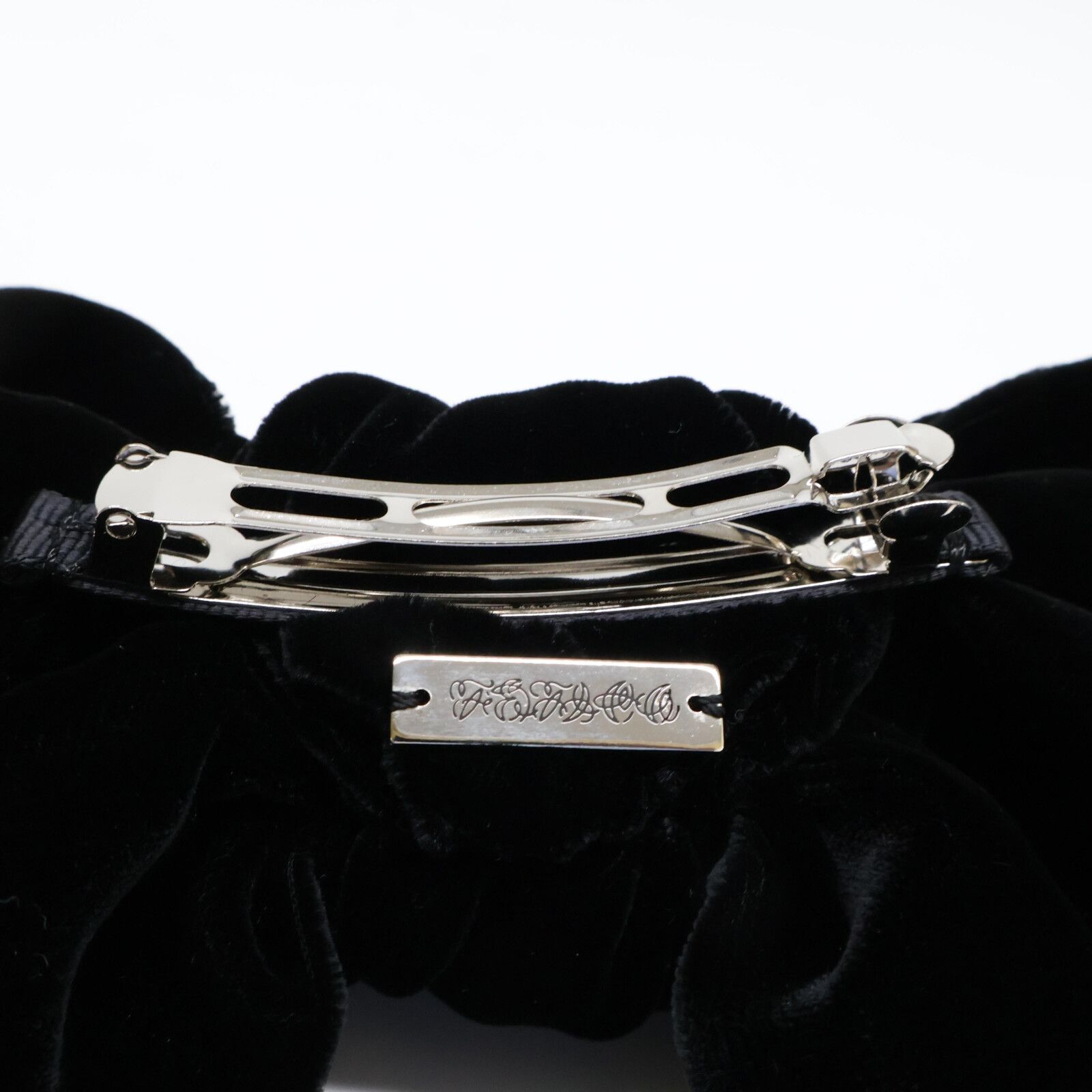 ヘアアクセサリー FETICO VELVET LONG BOW HAIR CLIP FETICO】VELVET BOW HAIR CLIP | loop