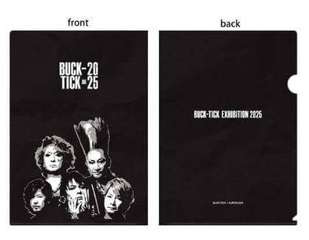 最安 BUCK-TICK バクチク C クリアファイル グッズ BUCK-TICK展 2025 ミュージシャン