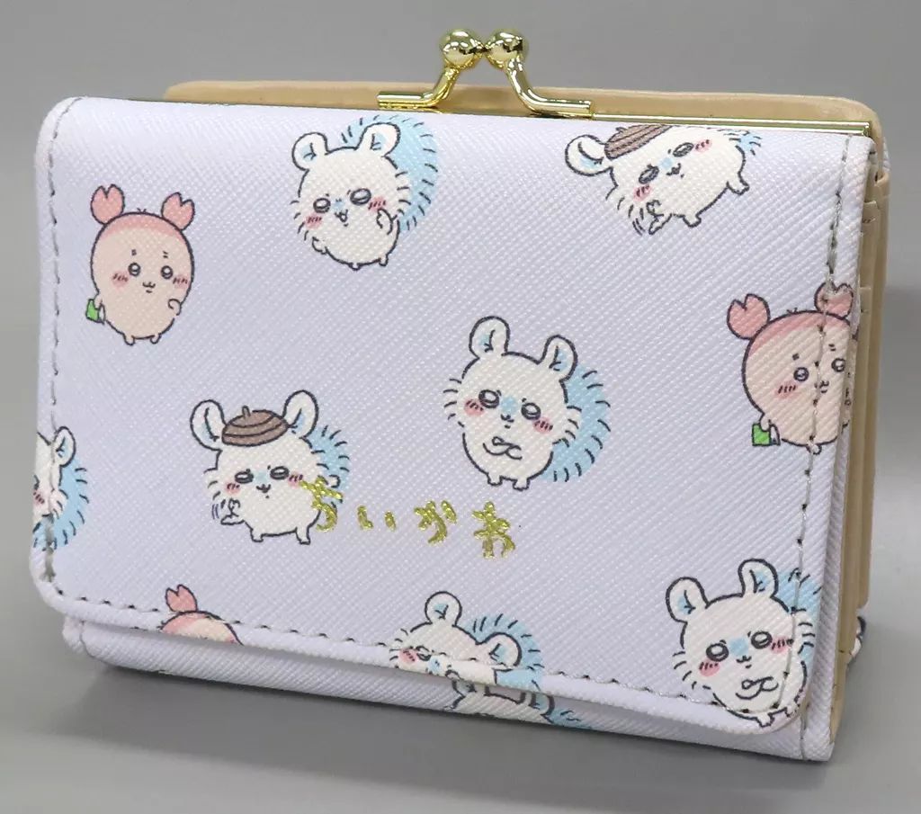 中古】財布・パスケース モモンガ＆古本屋(カニちゃん) がま口