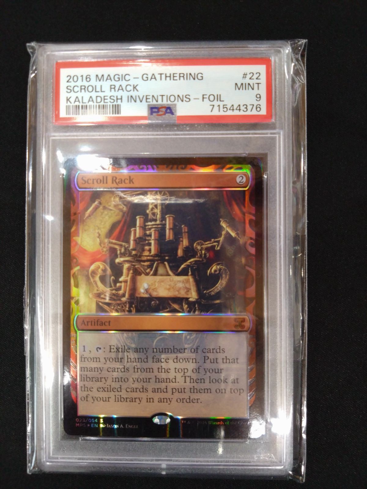 MTG 巻物棚 FOIL MPS 部分光沢 鑑定済み品 PSA9 【公式通販】