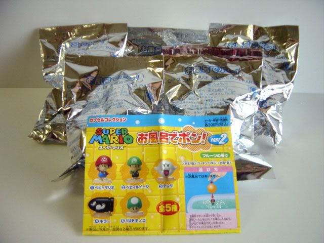 ☆iqv13HZスーパーマリオお風呂でポン!2ランダム5個の通販 by