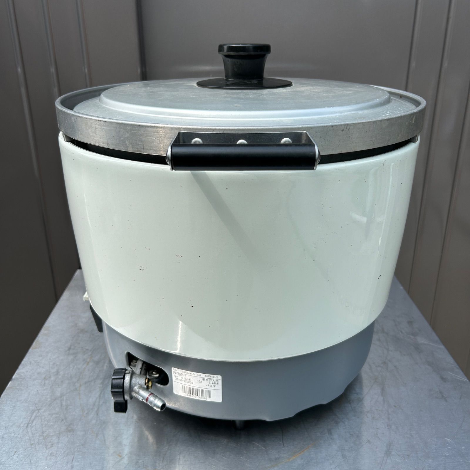 パロマ 都市ガス炊飯器 PR-6DSS-1 2020年製 パロマ 都市ガス炊飯器 PR-6DSS-1 2020年製 パロマ ガス炊飯器 PR-