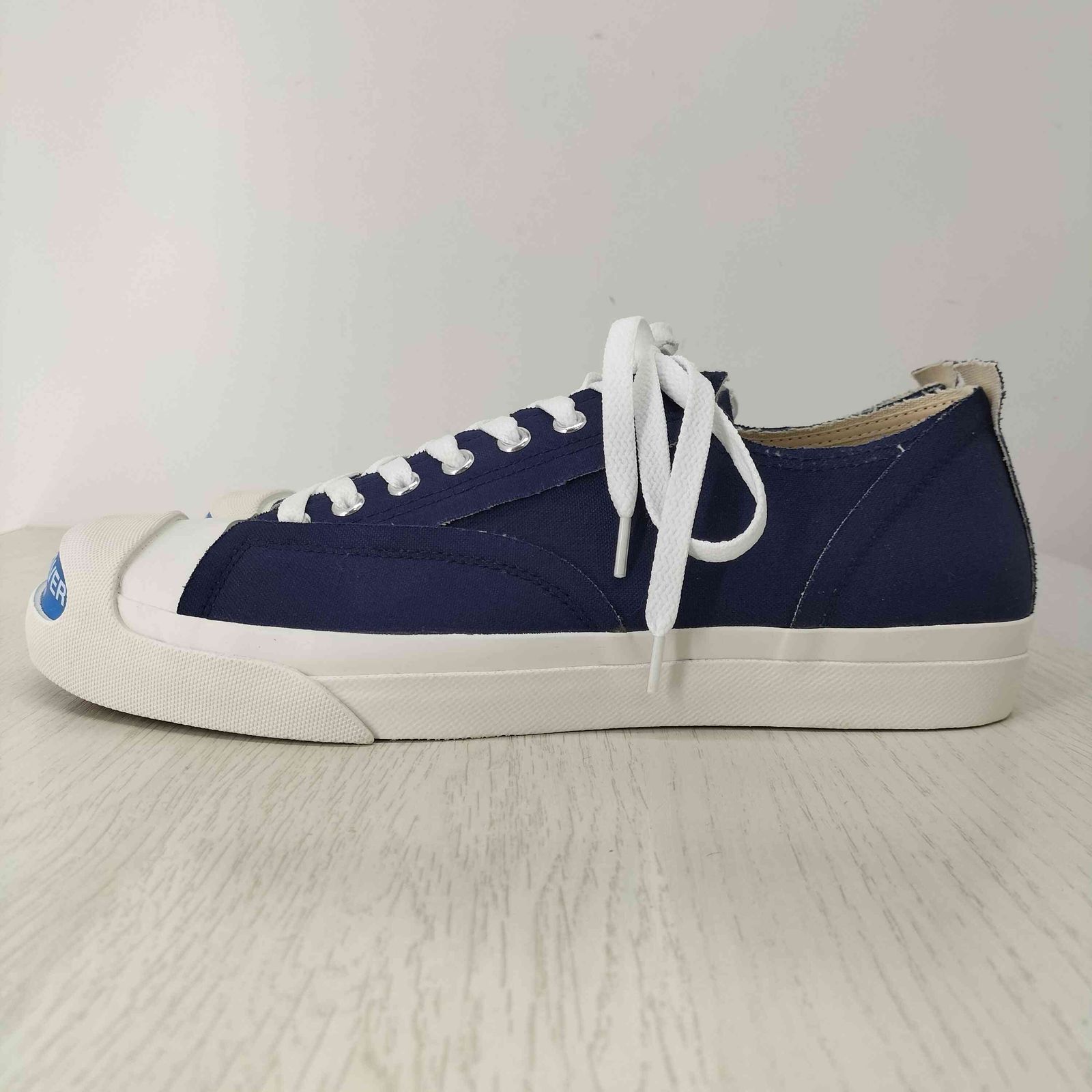 靴 UNDERCOVER 22AW TOE LOGO CANVAS SNEAKERS アンダーカバー UNDERCOVER 22AW TOE LOGO CANVAS SNEAKERS