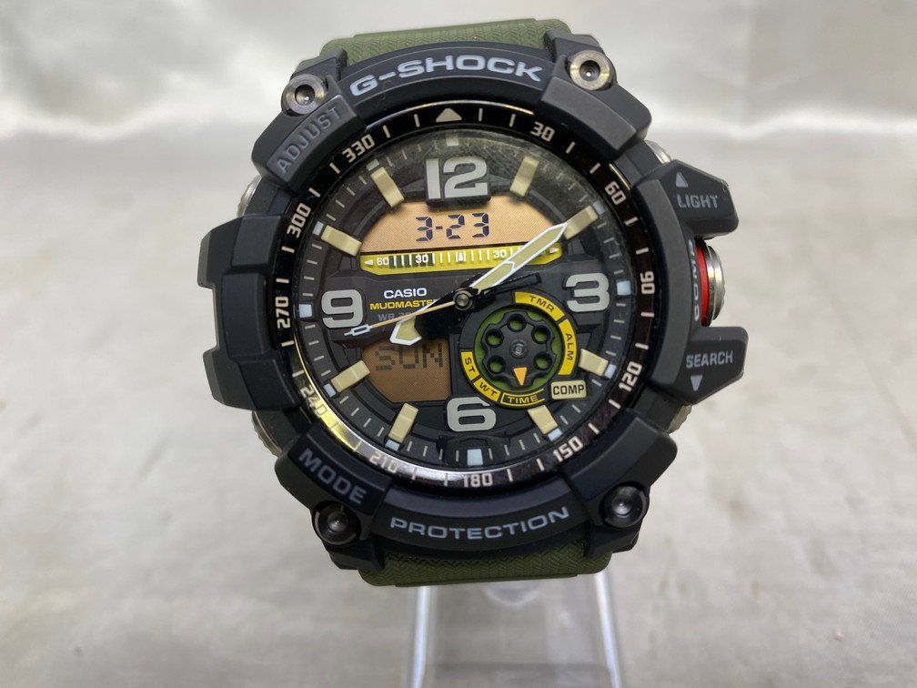美品 CASIO カシオ 腕時計 G-SHOCK MUDMASTER Gショック マッド  