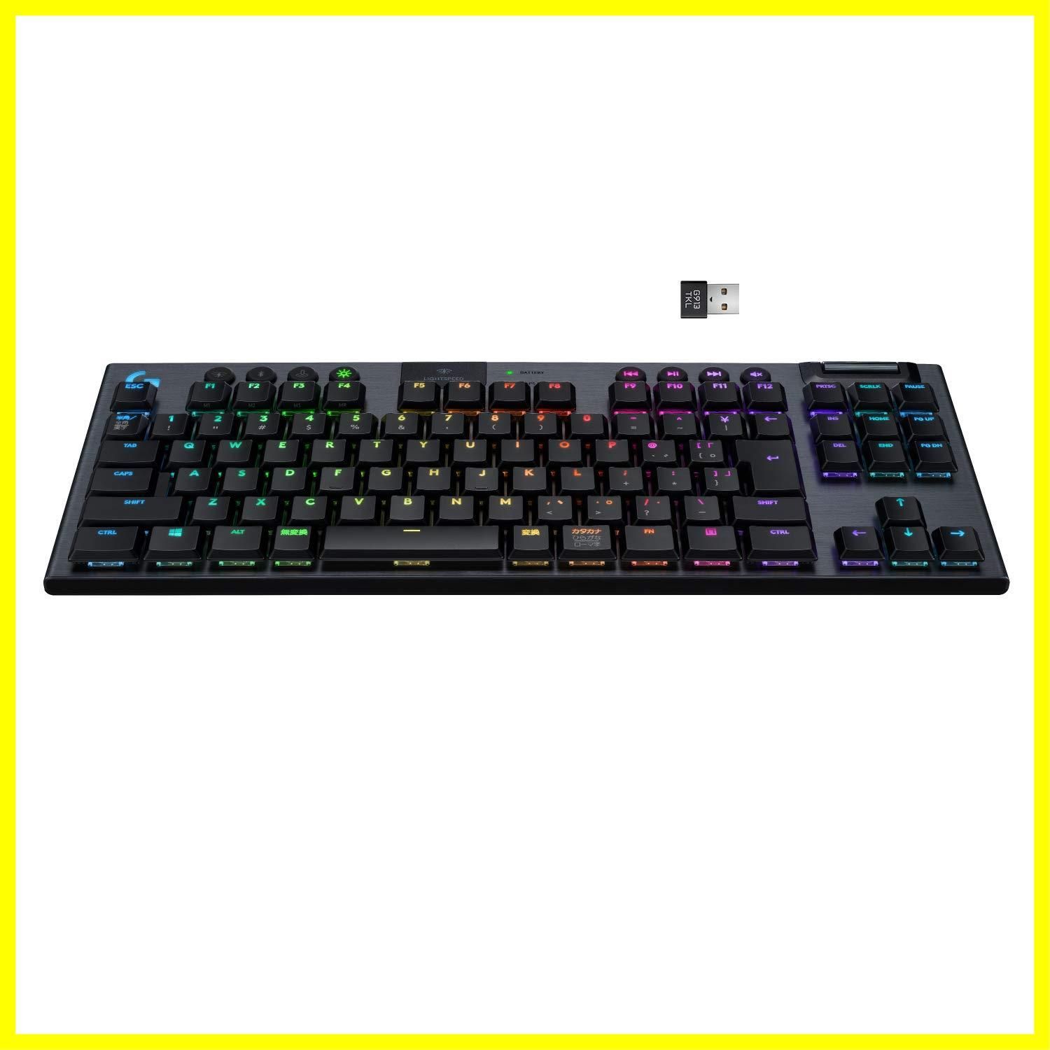 Logicool G ロジクール G ゲーミングキーボード テンキーレス 