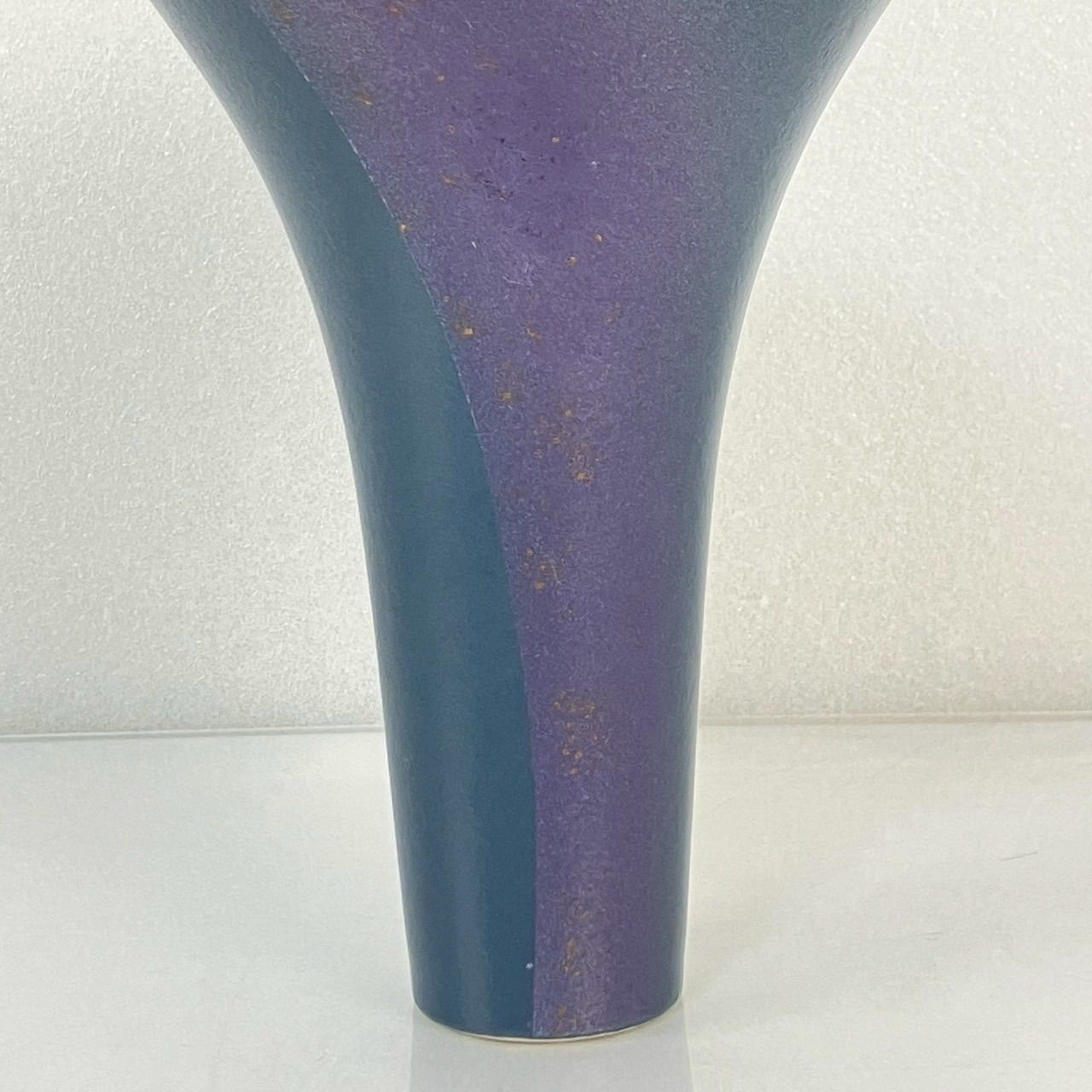 美品】花器 花入 花活け 華道具 注文 フラワーベース 池坊 池坊好み 金彩