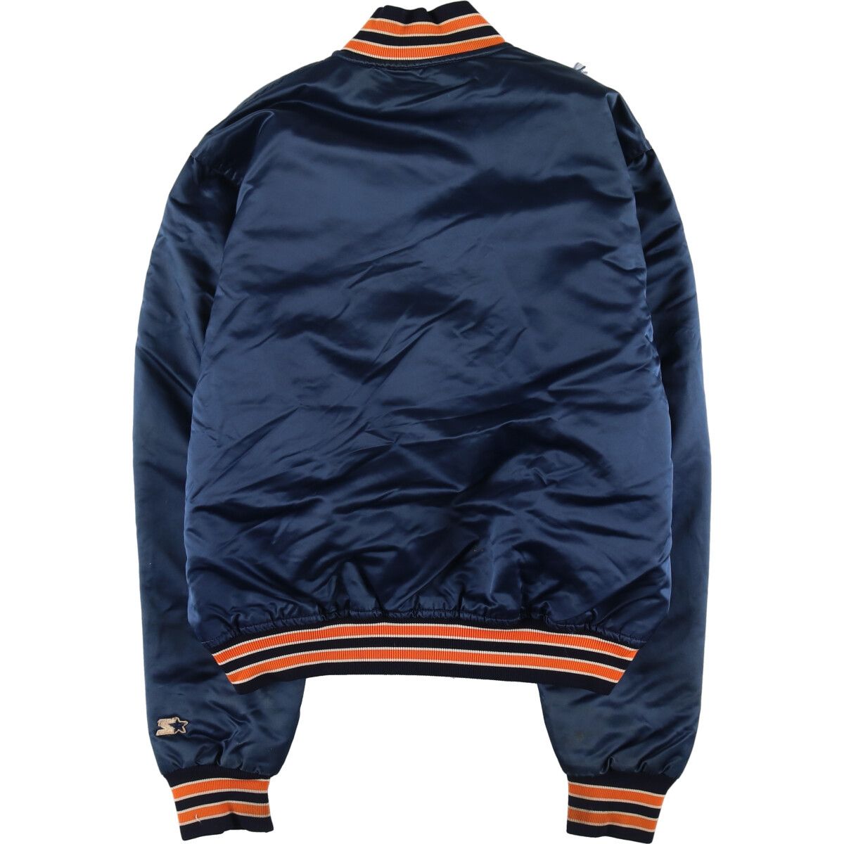 【STARTER】デトロイト・タイガース　ナイロンスタジャン　USA産　古着 STARTER】デトロイト・タイガース ナイロンスタジャン USA産