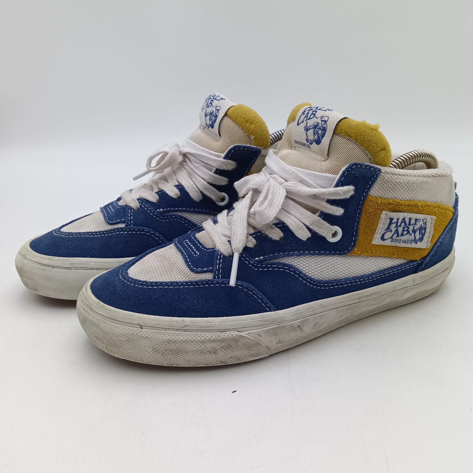 【ilon】VANS HALF CAB 青 スニーカー　24cm ilon】VANS HALF CAB 青 スニーカー 24cm VANS バンズ ヴァンズ