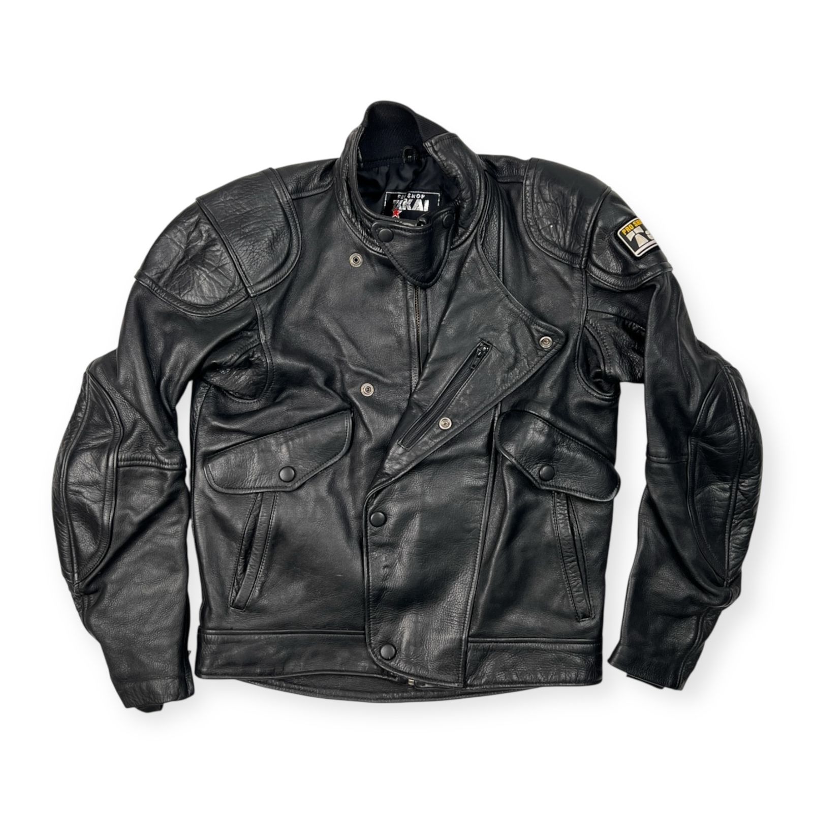 PRO SHOP TAKAI タカイ セットアップ 本革 レザー ライダース オールインワン レーシングスーツ サイズ L |メンズ|ブラック