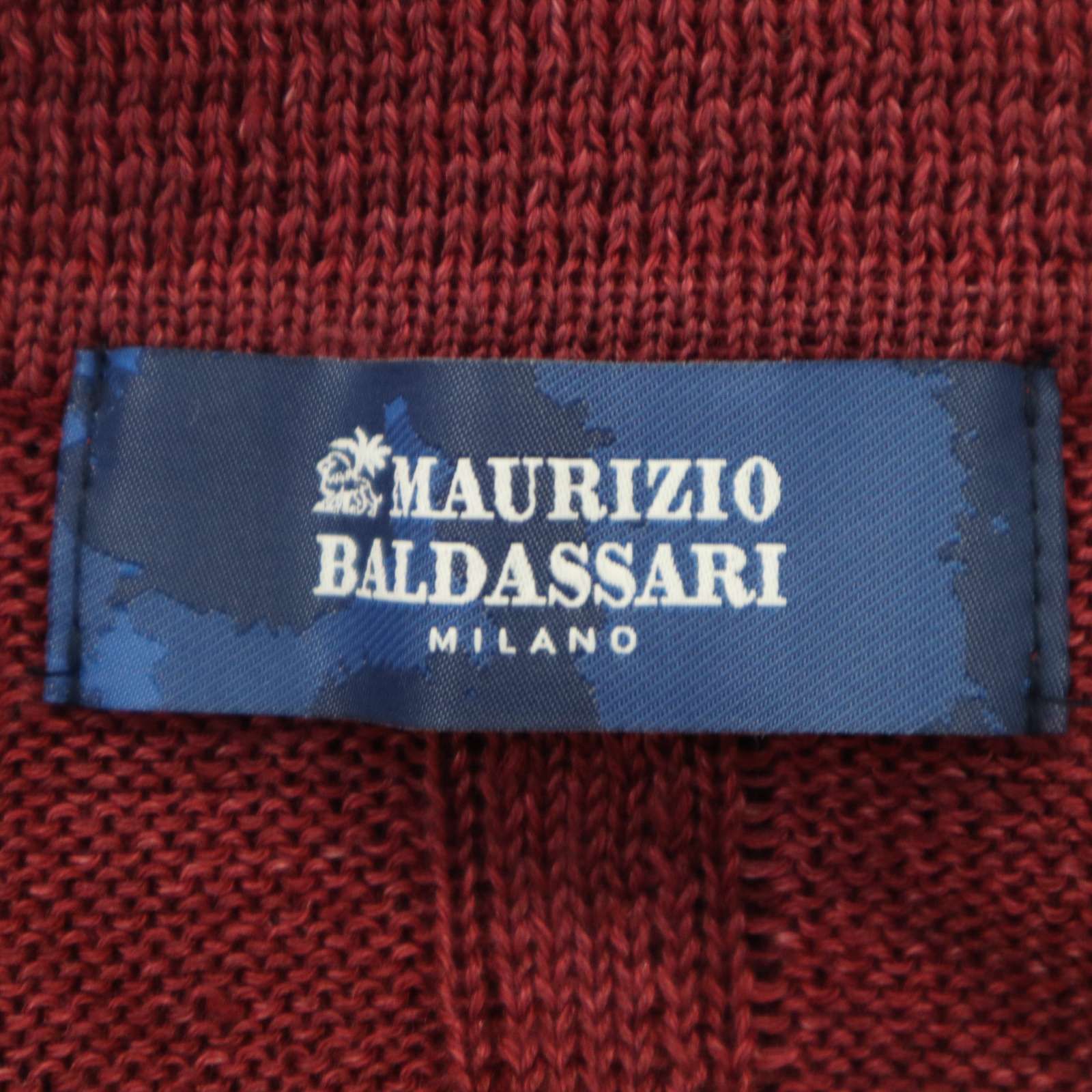 美品☆ MAURIZIO BALDASSARI マウリツィオ バルダサーリ シルク