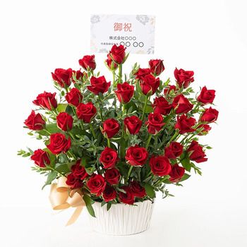 ホシファーム 薔薇の御祝アレンジメント
