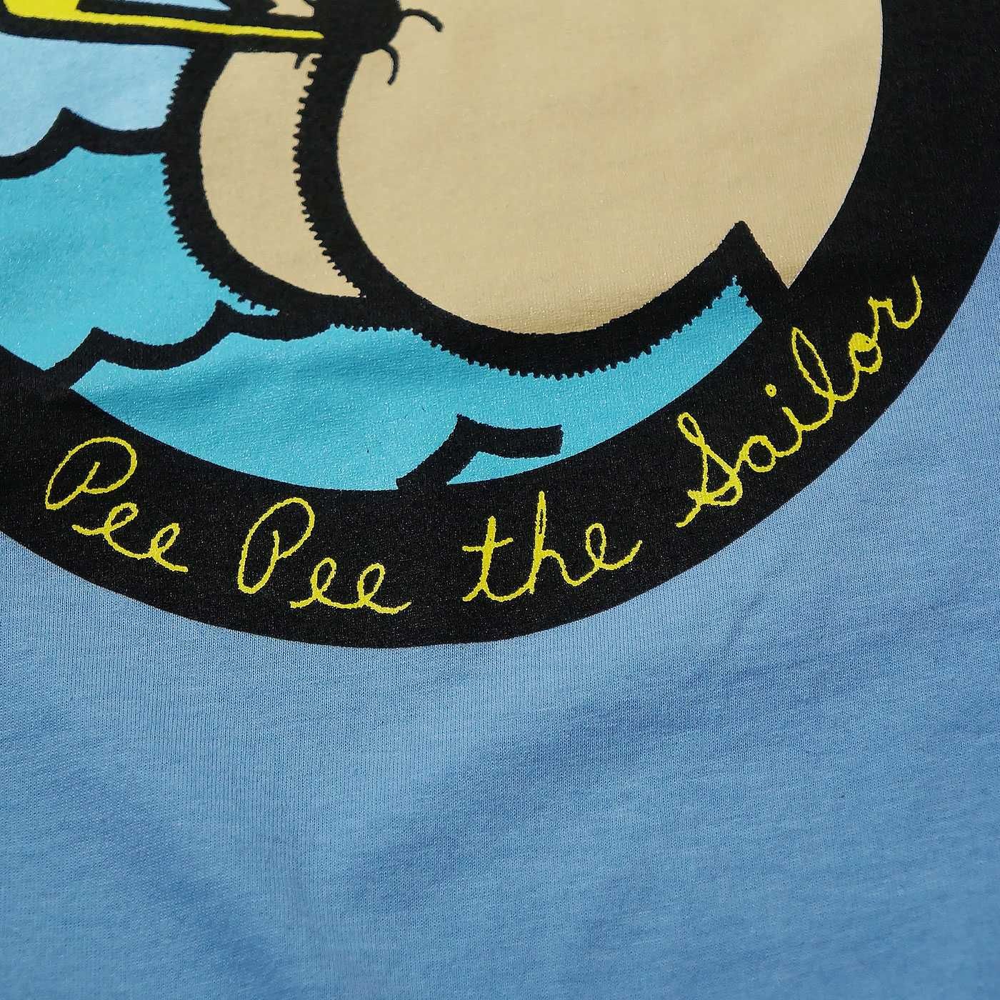 BUTTHOLE SURFERS Tシャツ 公式 新品 ロック バンド Pee Pee the Sailor-Blue