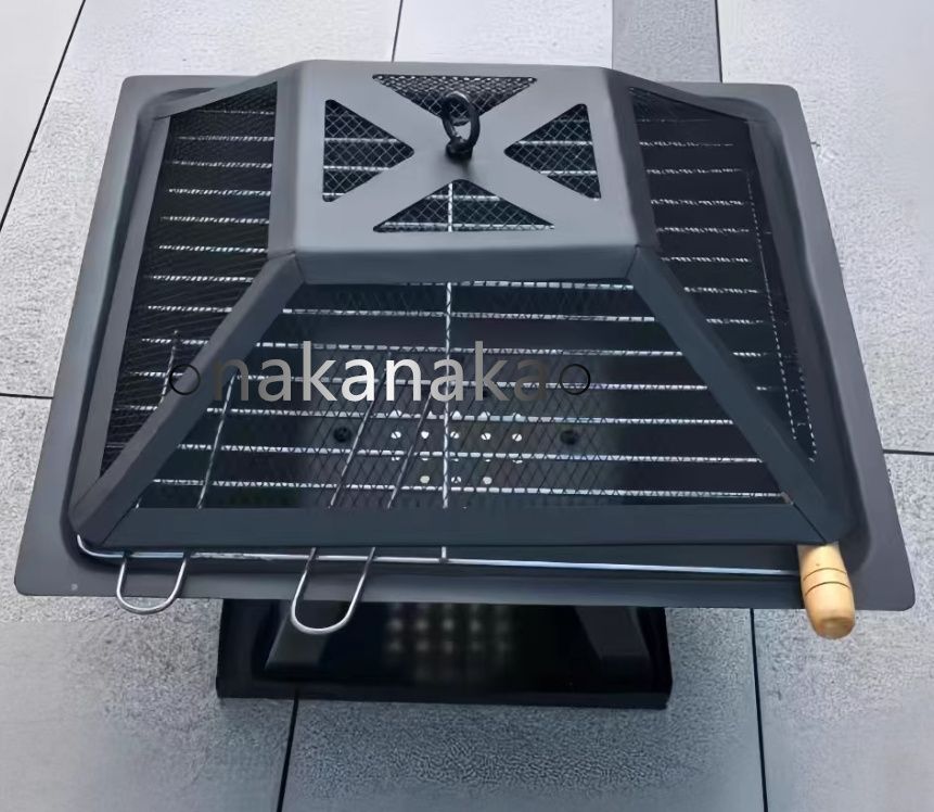 自然な 蓋付き屋外バーベキューコンロ｜野外キャンプ用ストーブ｜暖房 家庭用肉焼き バーベキュー架台 人気の新商品が続々入荷。