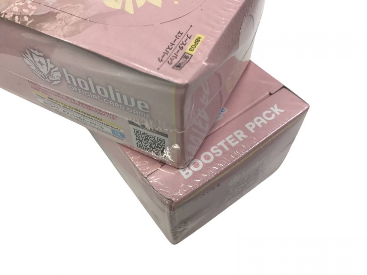 ☆未開封☆ hololive OFFICIAL CARD GAME トレカ 3点 ブースター