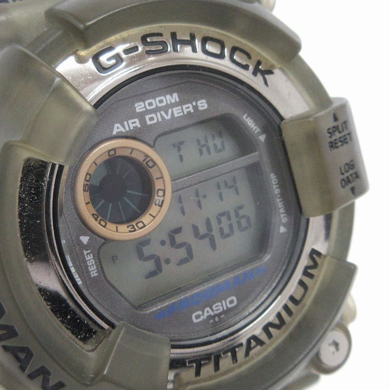 カシオジーショック CASIO G-SHOCK フロッグマン FROGMAN アメリカズカップ記念モデル 腕時計 デジタル クオーツ スケルトン DW-8200AC-8T  グレー ウォッチ □SM3 - メルカリ