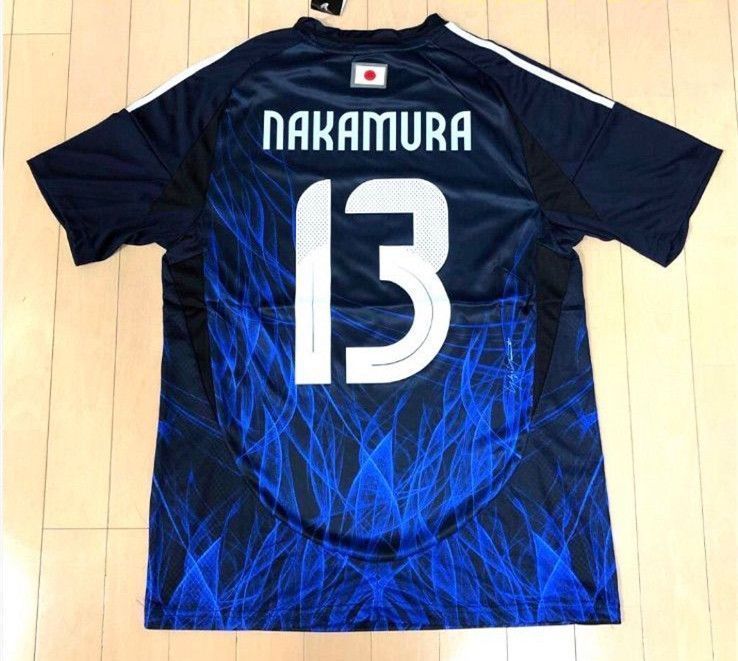 Y-3 サッカー日本代表ユニフォーム2024 ホーム 番号13 中村敬斗
