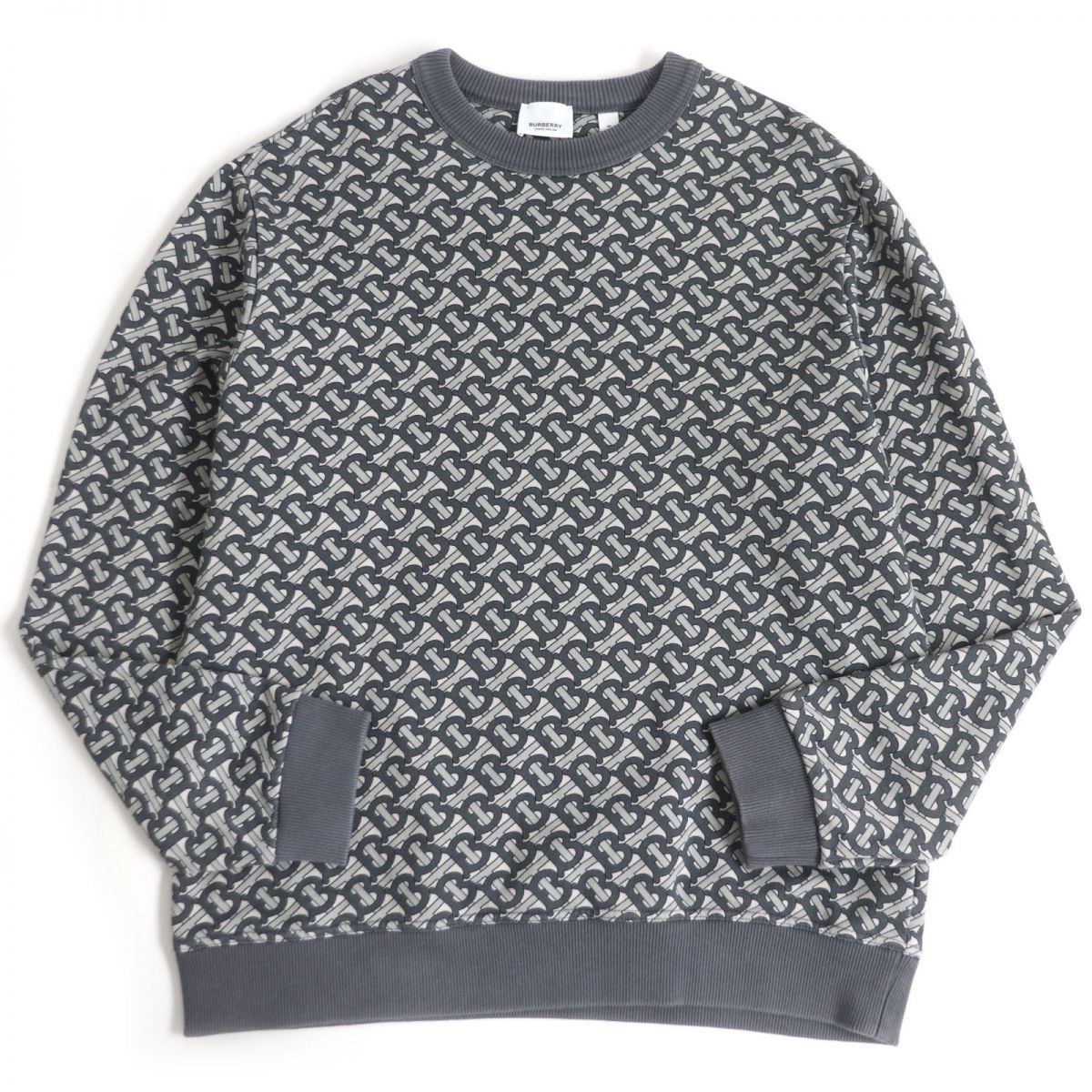 美品□BURBERRY/バーバリー 8050193 TBモノグラム 総柄 コットン 