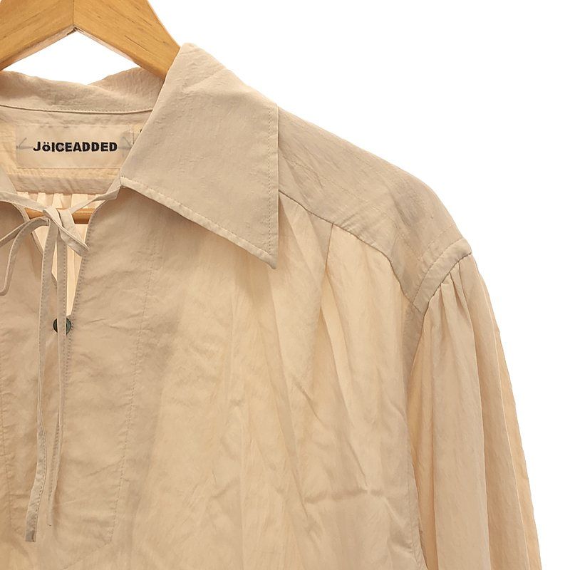 海外並行輸入正規品 ジョイスアディッド / JoICEADDED | プルオーバー リンクルド シャツ+ブラウス(長袖+七分)