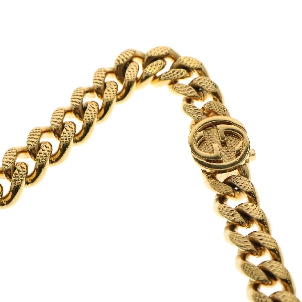 激レア✨GUCCI チェーンベルト インターロッキング ゴールド