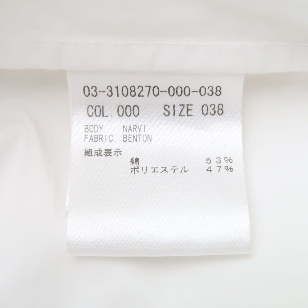 theory luxe セオリー 3108270 ブラウス 38 Mサイズ相当 コットン他  