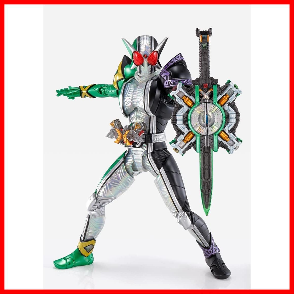 【人気商品】S.H.Figuarts（真骨彫製法） 仮面ライダーW バンダイ(BANDAI) サイクロンジョーカーエクストリーム