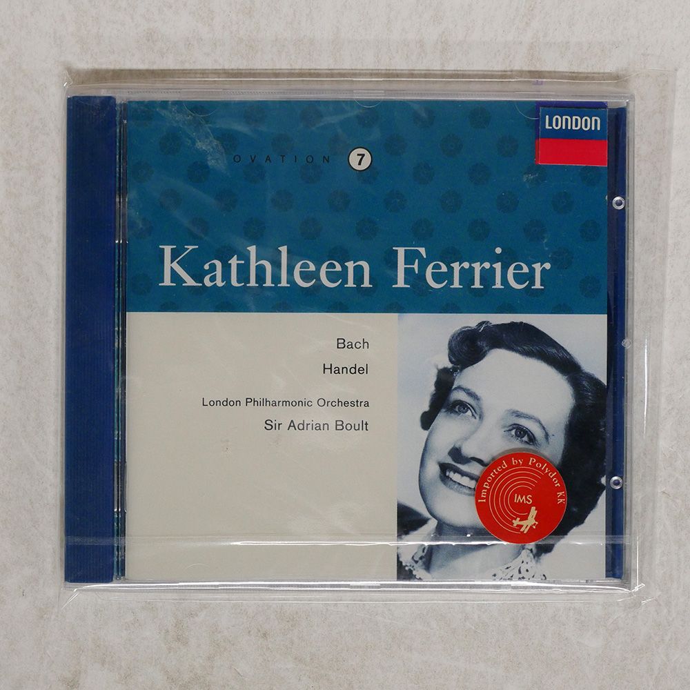 未開封 輸入盤 KATHLEEN FERRIER/BACH-HANDEL/LONDON RECORDS