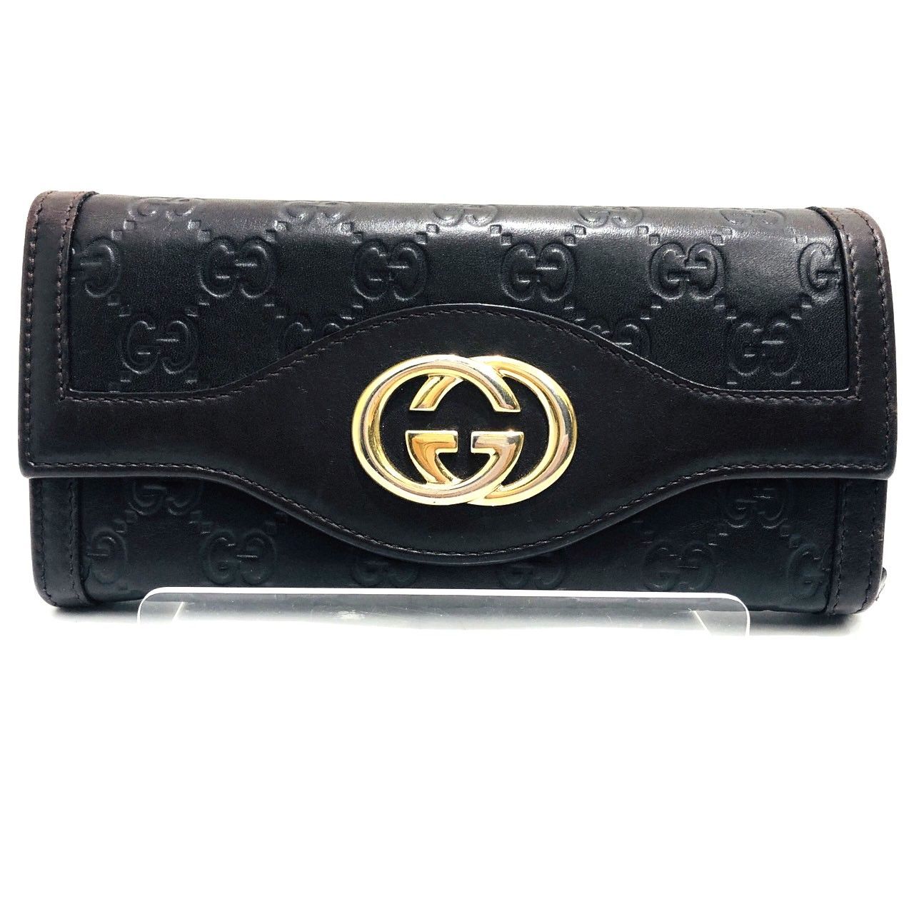☆グッチ GUCCI 長財布 232431 GGシマ インターロッキング ☆グッチ GUCCI 長財布 232431 GGシマ インターロッキング