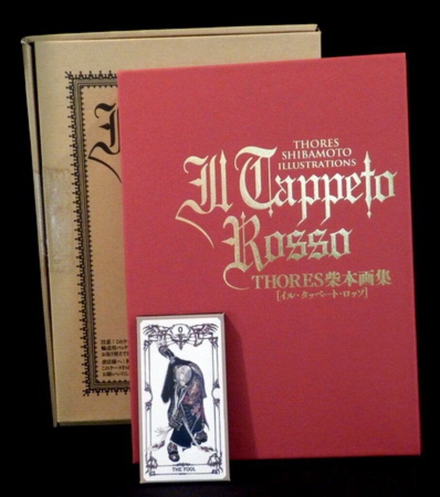 325 THORES 柴本画集 イル・タッペート・ロッソ 角川書店 THORES柴本