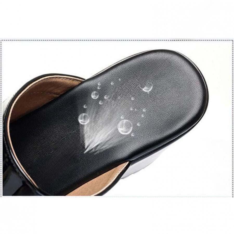 サンダル・ミュール PVC SANDALS WITH SVAROWSKI PVC ミュール サンダル オープントゥ ウェッジソール スリッパ