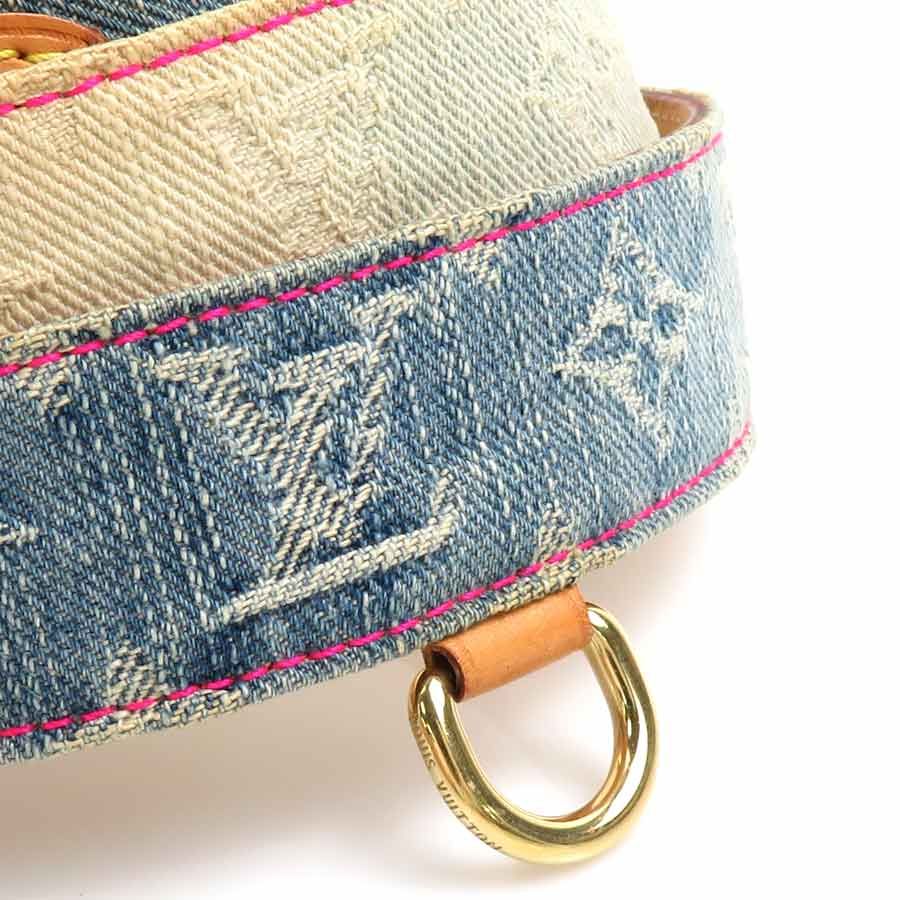 ルイ ヴィトン LOUIS VUITTON ベルト モノグラムデニム サン