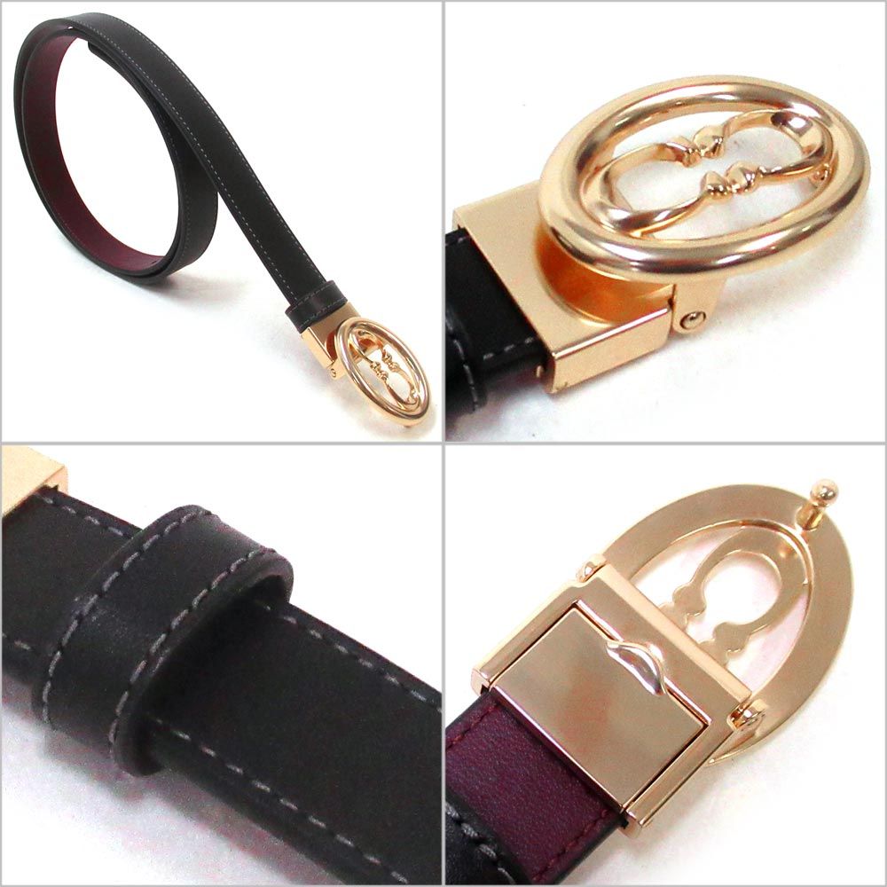 新品 未使用】コーチ ベルト COACH シグネチャー アウトレット