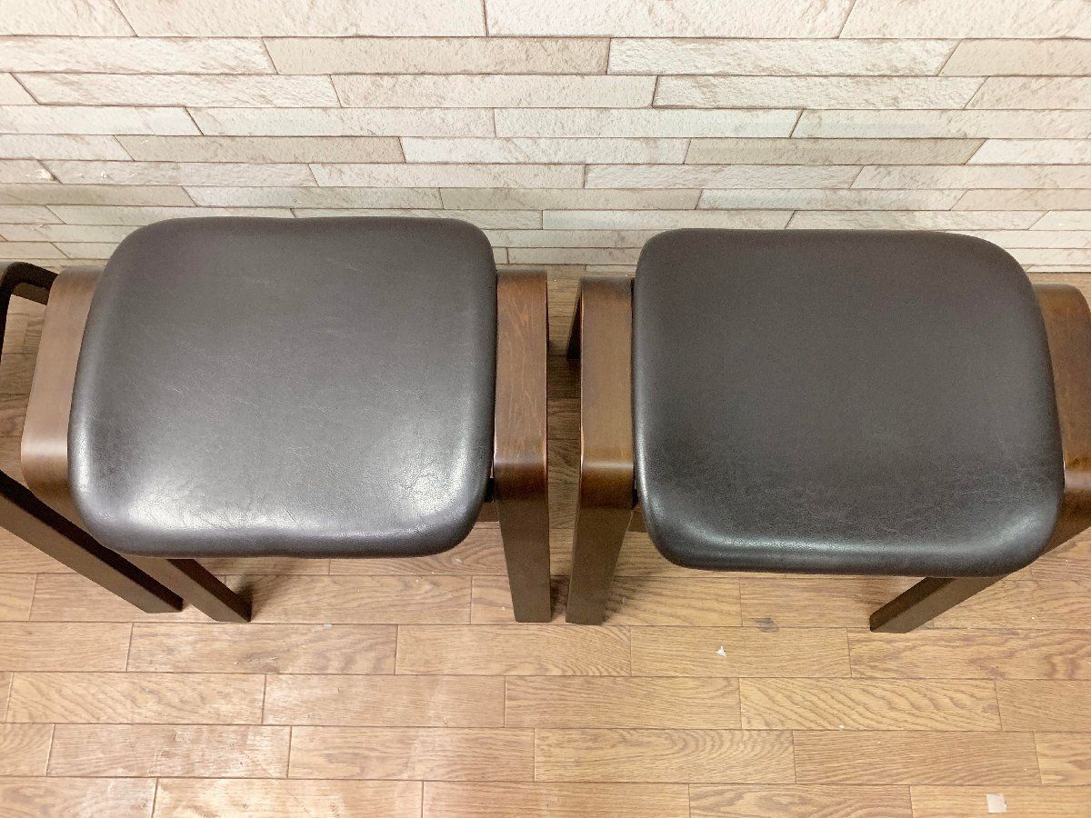 カウンターチェア ハイスツール 4脚セット スタッキングチェア 椅子 