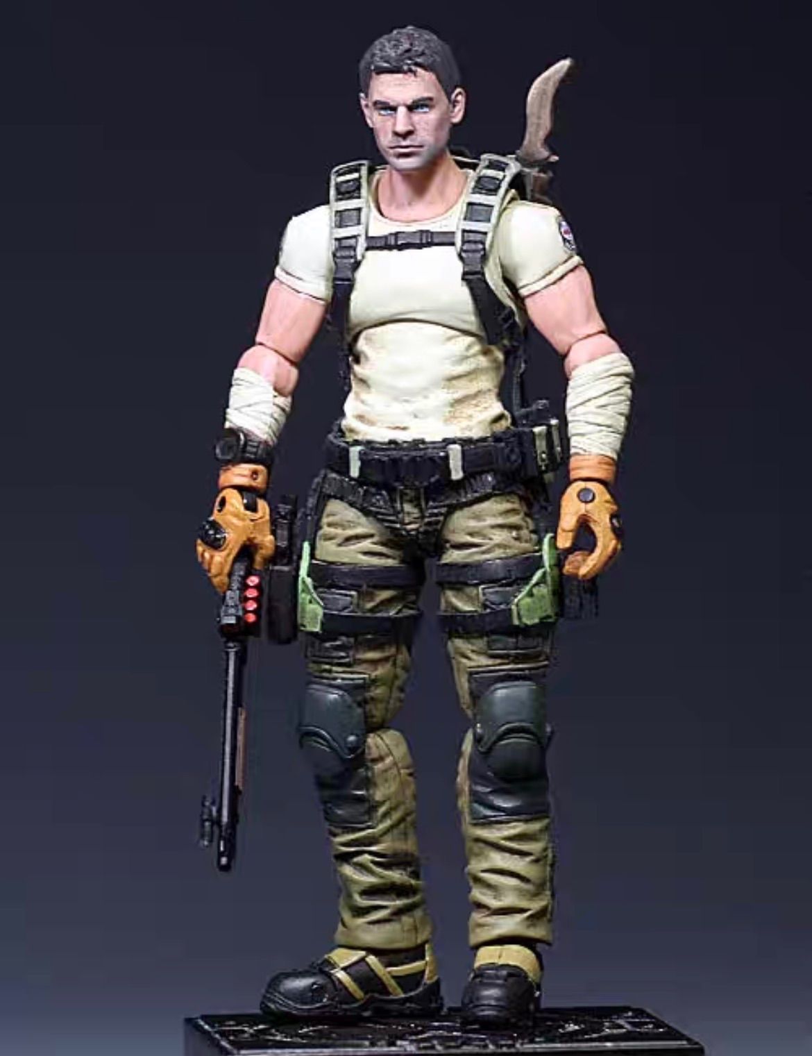 1/18 アクションプラモデル フィギュア バイオハザード クリス
