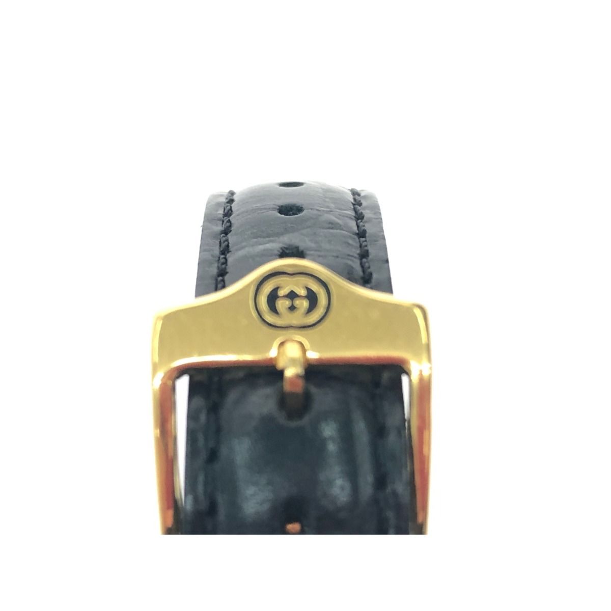 ▽▽GUCCI グッチ レディース腕時計 クオーツ アナログ 裏蓋変色有  