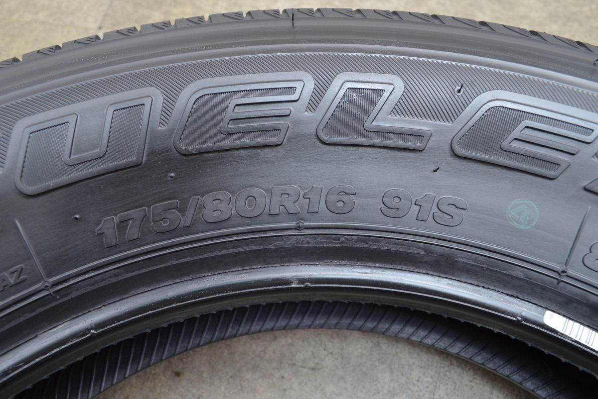 ジムニー新車外し 175/80R16 ブリヂストンデューラー852 2024年製 BRIDGESTONE 【2024年製 新車外し品】ブリヂストン デューラー H