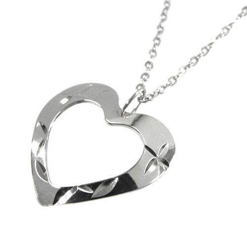 最終sale価格♥ウノアエレK18WG&K18(750)☆コンビハートネックレス 最終sale価格♥ウノアエレK18WG&K18(750)☆コンビハートネックレス