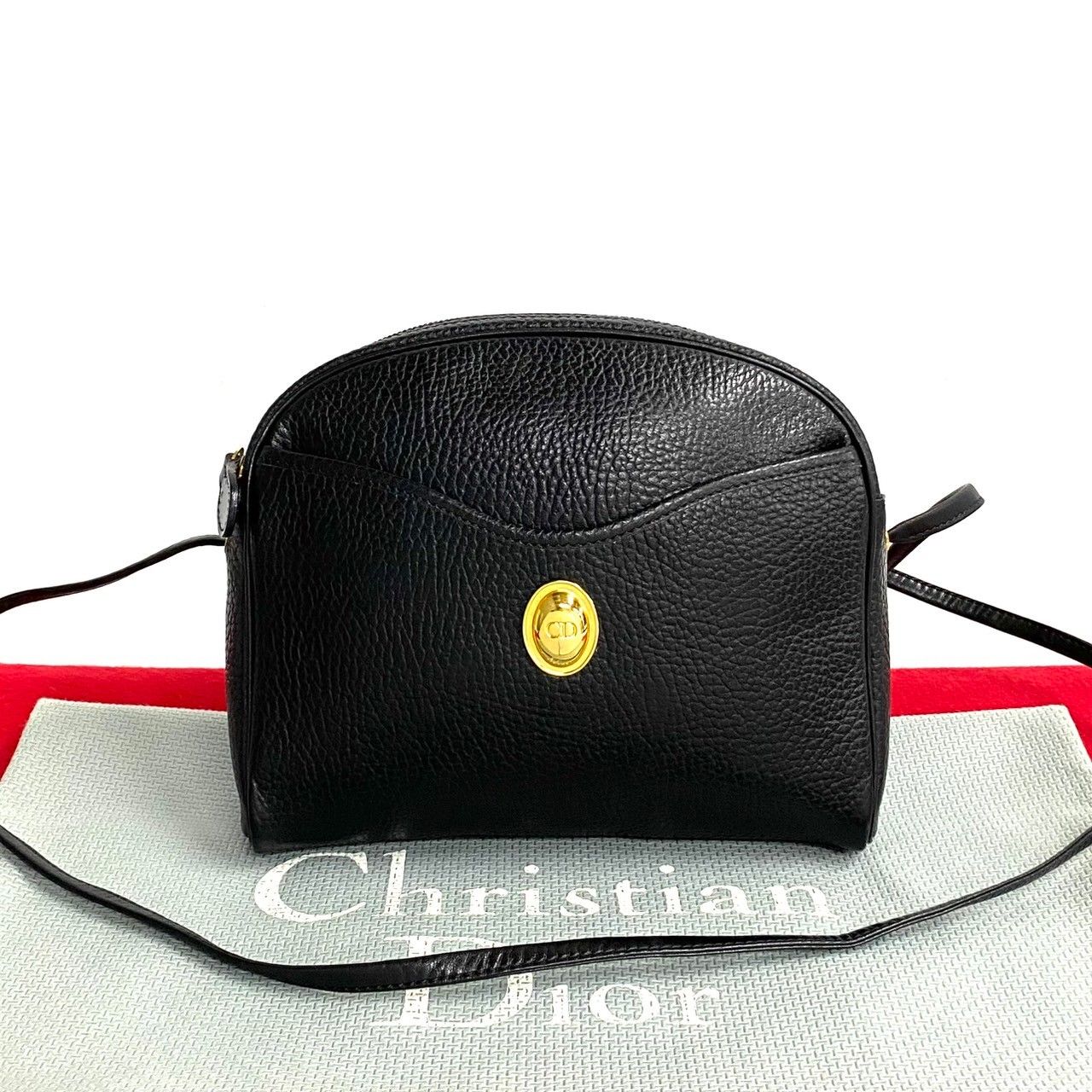 未使用保管品 Christian Dior ディオール ヴィンテージ CD ロゴ